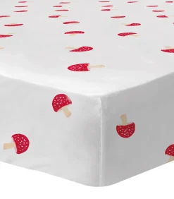 Best 100% bedrukt katoenen hoeslaken, FAUNA AND FLORA SECRET GARDEN Hoeslakens