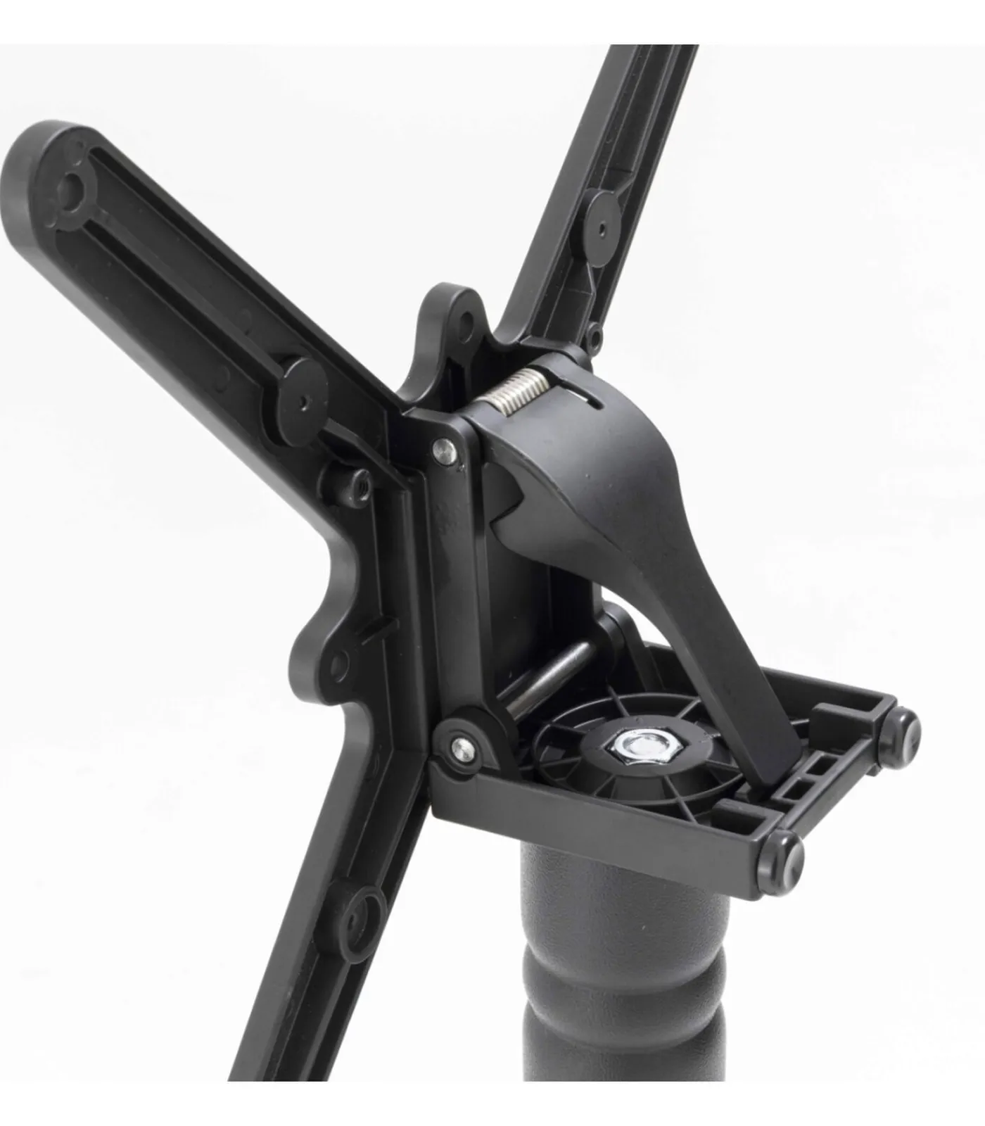 Outlet 60 cm ronde hoge tafel kantelbaar zwart/zilver blad en zwarte voet Tuinmeubelen