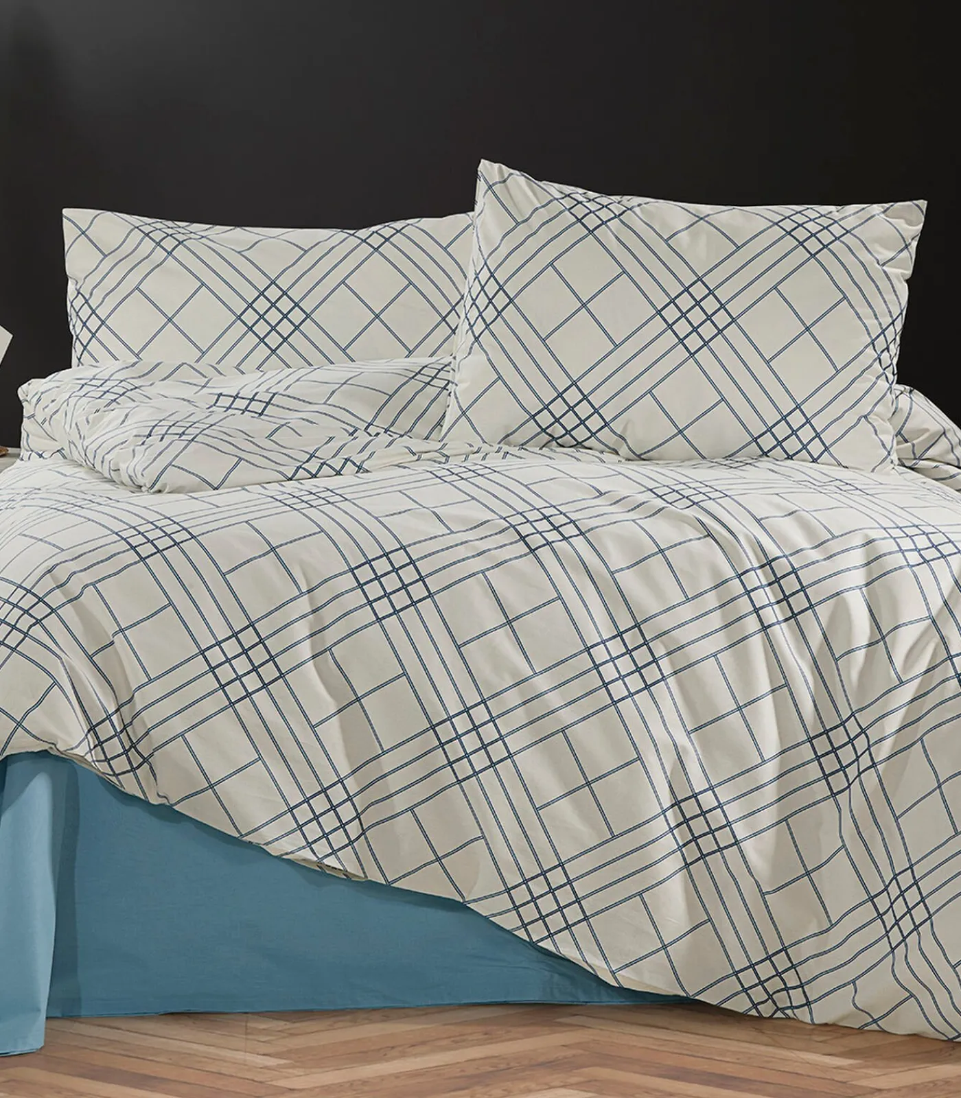 2 persoons beddengoed 200x200 cm+2 kussenslopen 65x65 cm in katoen Dekbedovertrekken