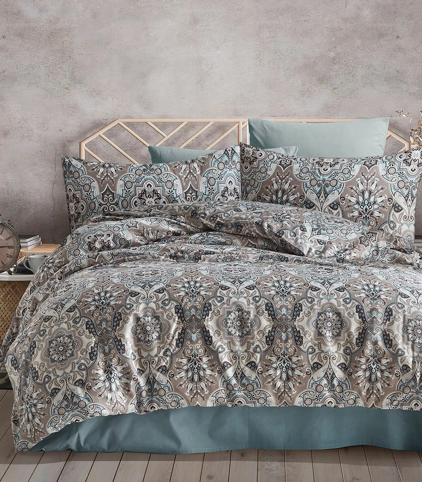 New 2 persoons beddengoed 240x220 cm+2 kussenslopen 65x65 cm katoensatijn Dekbedovertrekken