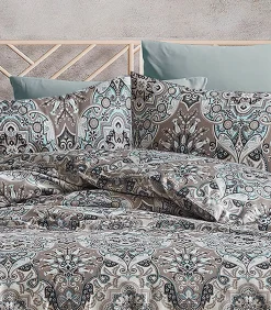 New 2 persoons beddengoed 240x220 cm+2 kussenslopen 65x65 cm katoensatijn Dekbedovertrekken