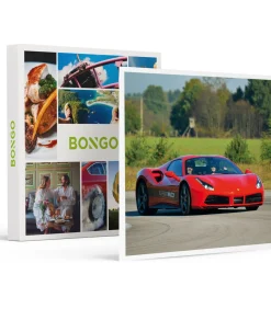 Best 8 rondes racen in een Ferrari, Lamborghini of Porsche op het Circuit Geoparc - Actie Geschenken