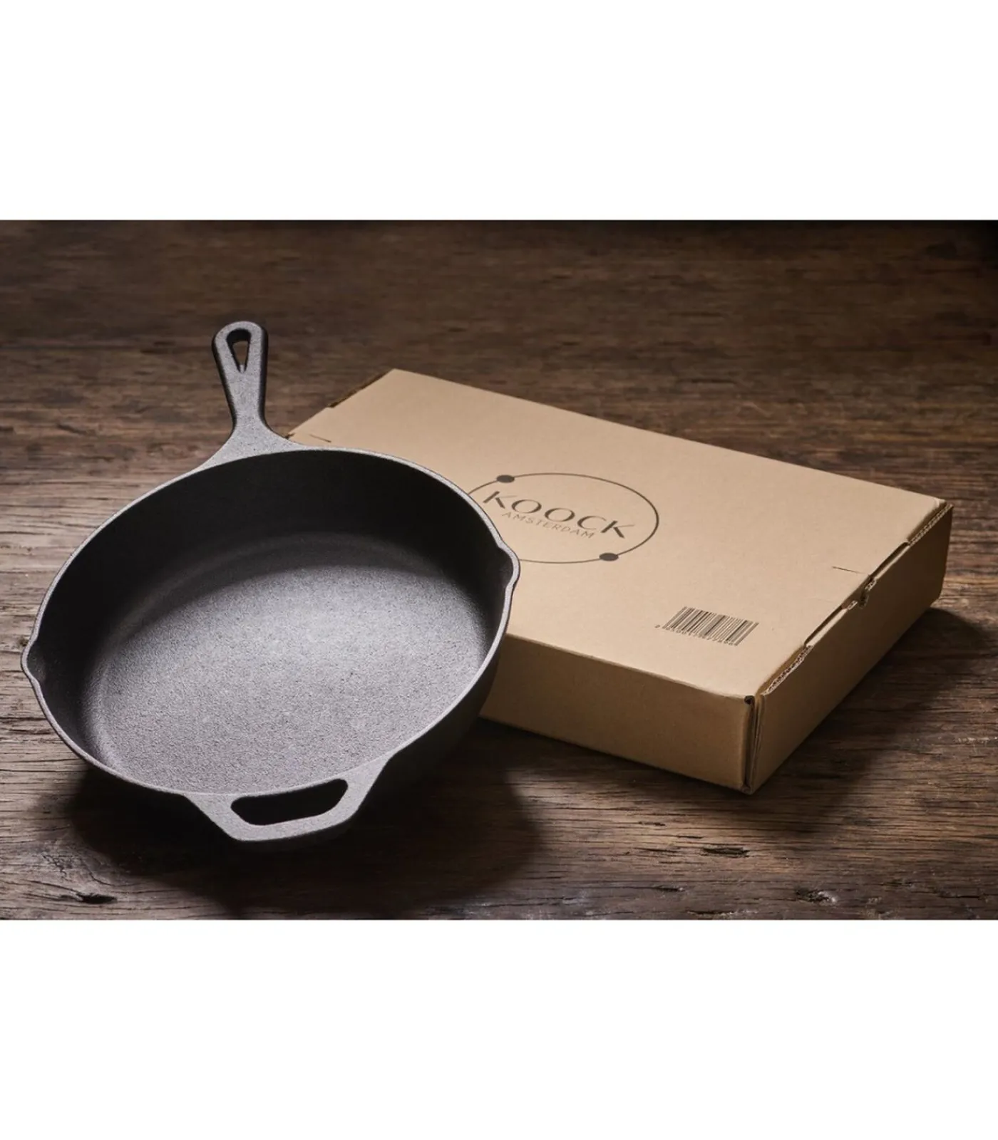 Hot ® Skillet - gietijzer - 25cm - koekenpan - PFAS vrij - geschikt voor alle warmtebronnen Potten & Pannen