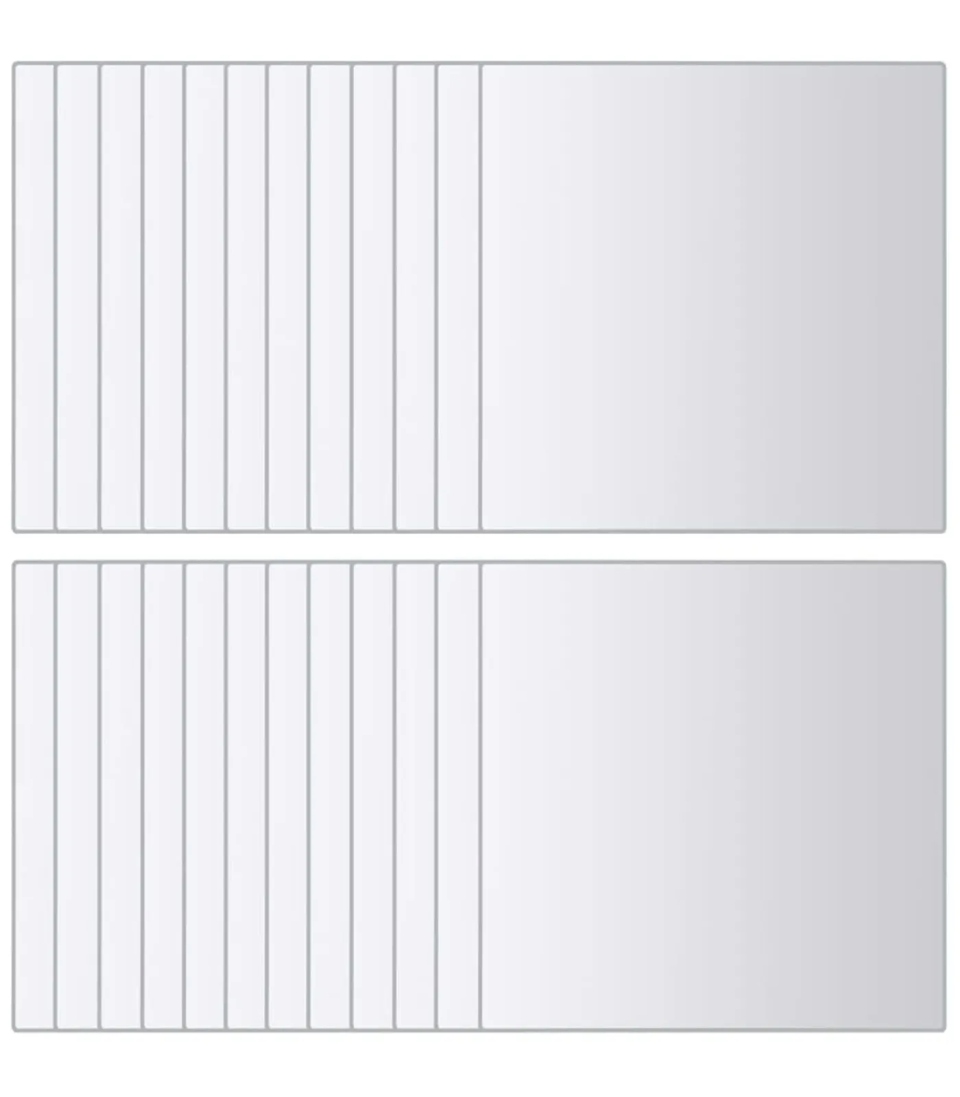 New 48 st Spiegeltegels vierkant glas Spiegels