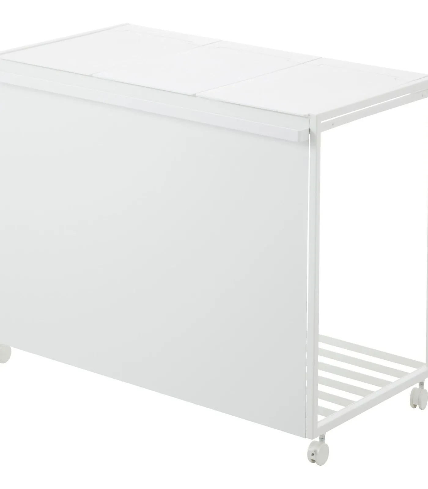 Sale Afvalscheidingsprullenbak met wielen - 3 comp - Tower - Wit Manden En Bakken