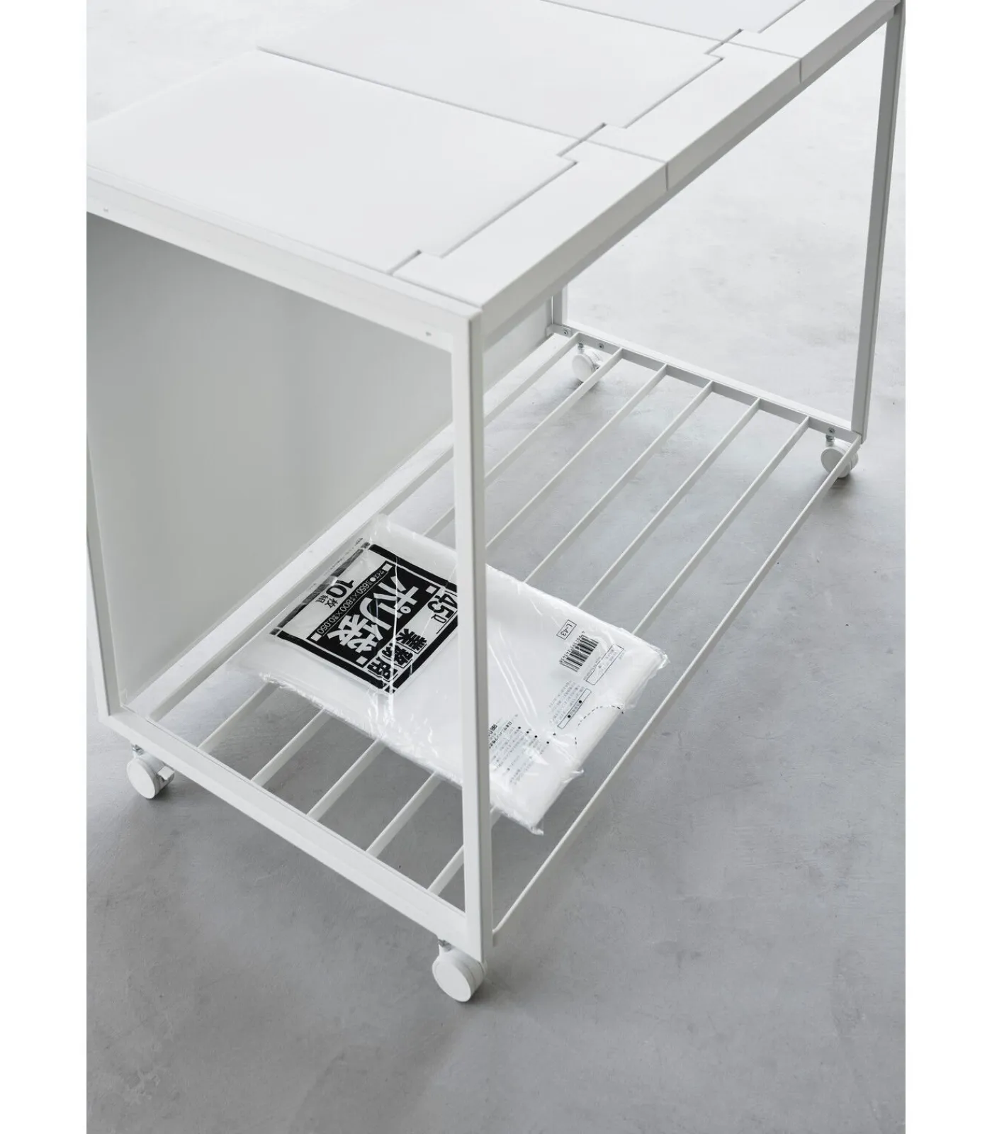 Sale Afvalscheidingsprullenbak met wielen - 3 comp - Tower - Wit Manden En Bakken