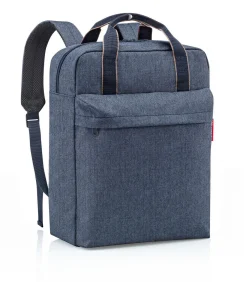 Best Allday Backpack M - Rugzak - Herringbone Donkerblauw Rugzakken