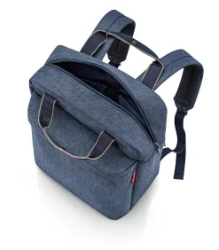 Best Allday Backpack M - Rugzak - Herringbone Donkerblauw Rugzakken