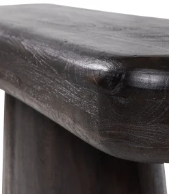 Discount Amco Sidetable - Mango Hout - Zwart - 76x120x40 Tafels