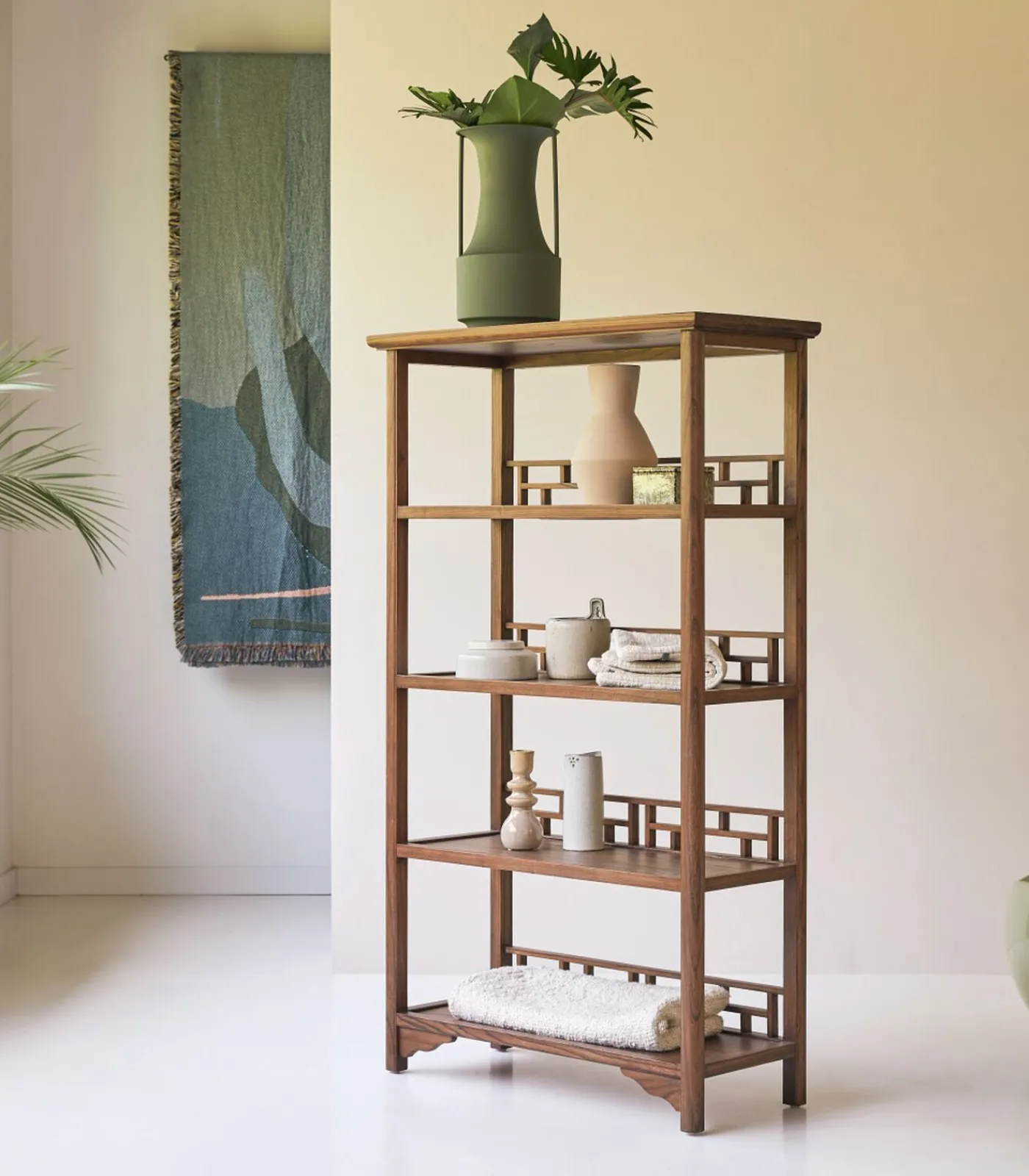 Discount Ame - Boekenkast van massief iepenhout Meubels