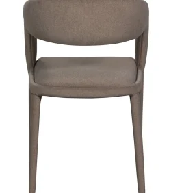 Arms Eetkamerstoelen - Polyester - Bruin - Set van 6 Stoelen
