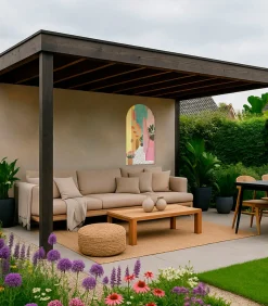 Canvas - Mediterranean Whisper - 100x54 Wanddecoratie