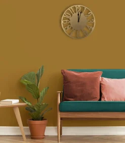 Best Klok - Numbers - 40x40 Wanddecoratie