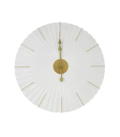 Klok - origami - 60x60 Wanddecoratie