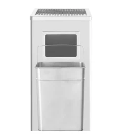 Outlet Asbak/prullenbak Hotel 45 L roestvrij staal Manden En Bakken