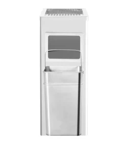 Discount Asbak/prullenbak Hotel 36 L roestvrij staal Manden En Bakken