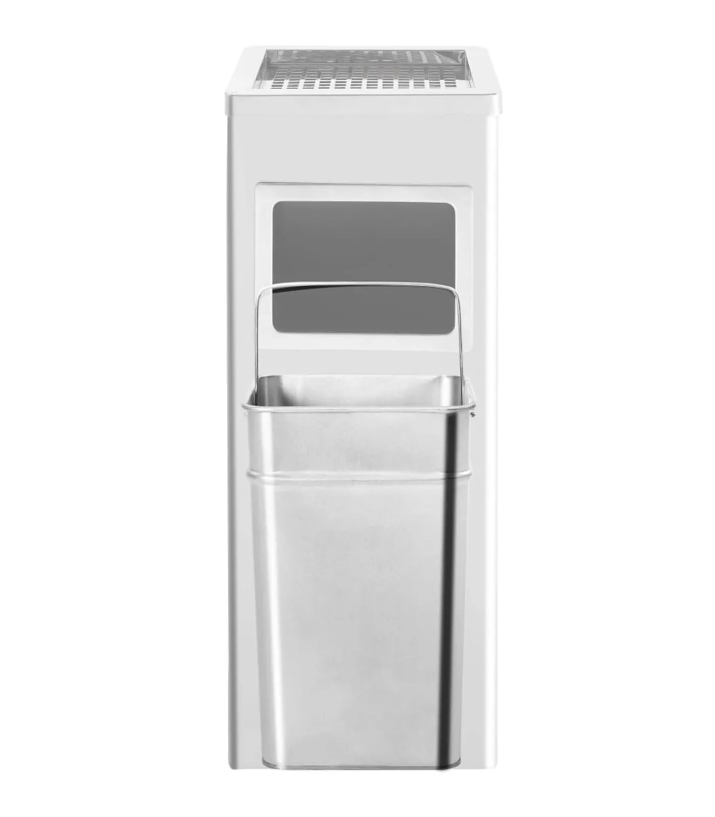 Discount Asbak/prullenbak Hotel 36 L roestvrij staal Manden En Bakken