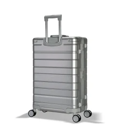 Discount Athens Middelgrote Aluminium Koffer 4 Wielen Trolleys