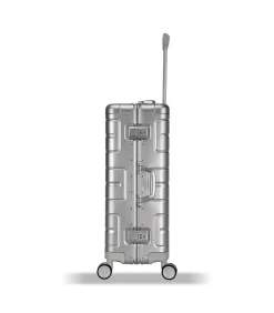 Discount Athens Middelgrote Aluminium Koffer 4 Wielen Trolleys