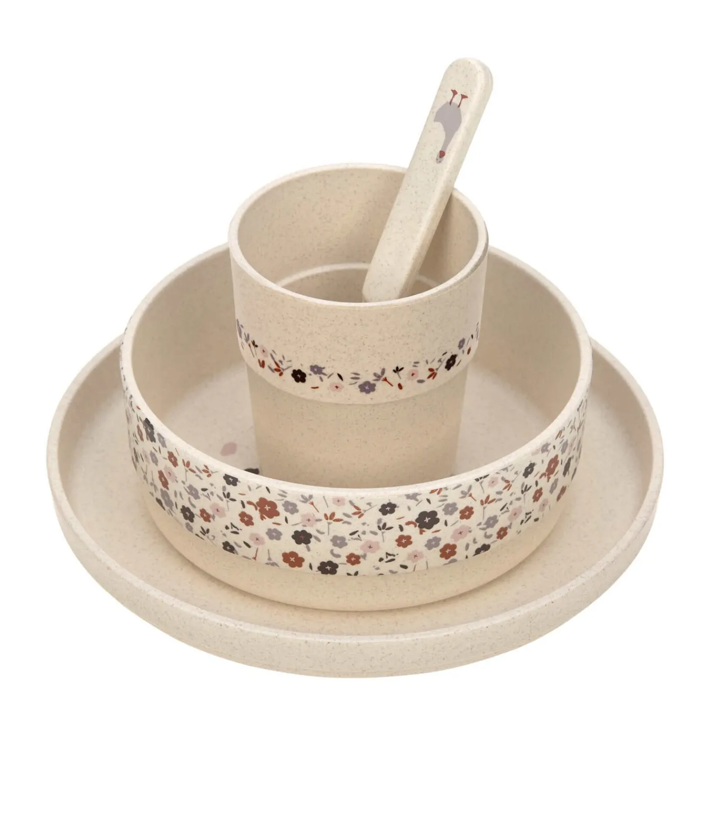 Best Baby schotel set Tiny Farmer Mouton/Oie Bestek