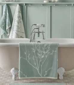 Online Badhanddoek Pussy Willow Duckegg Handdoeken