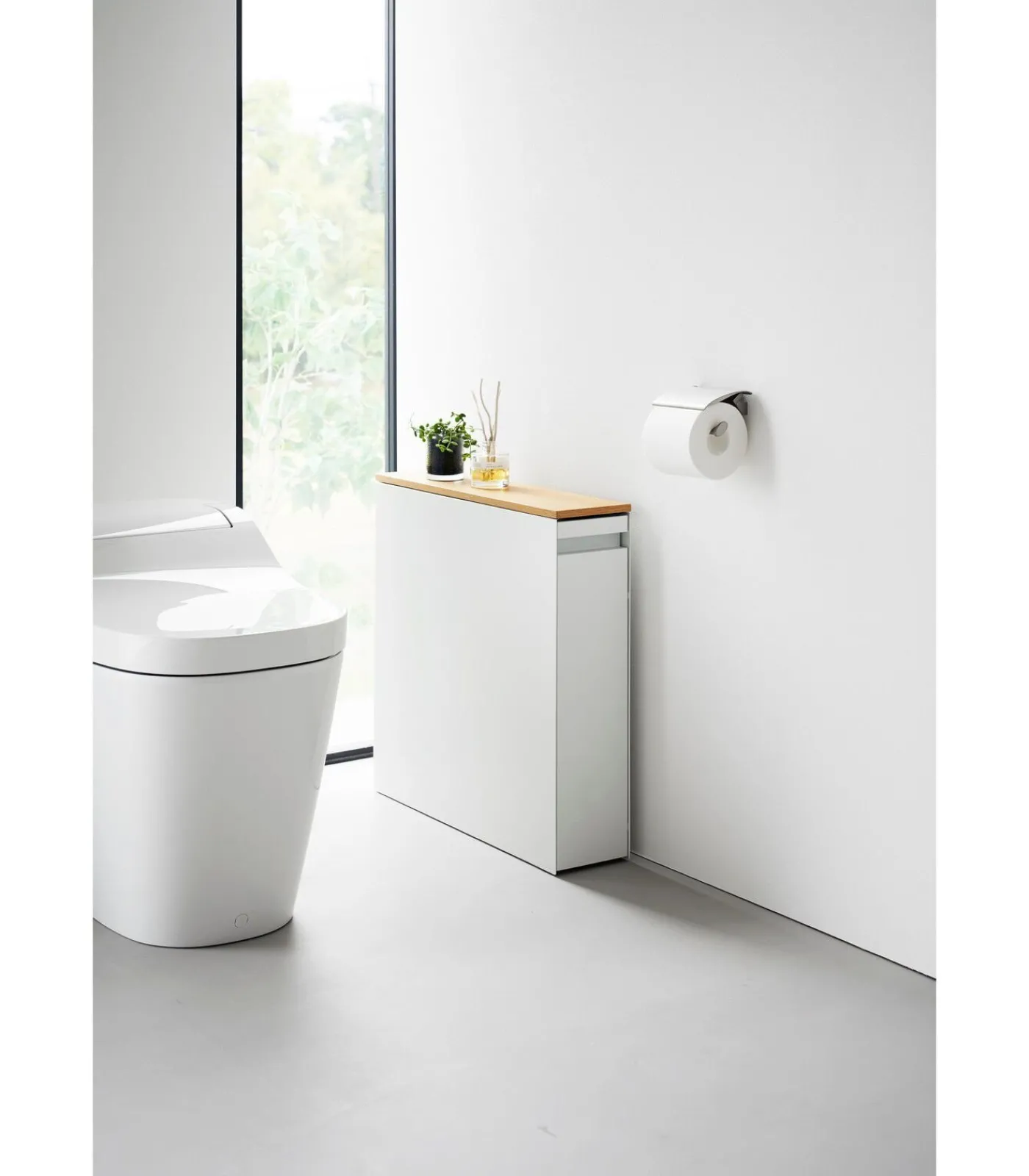 Outlet Badkamer Opbergrek - Tower - Wit Keukenaccessoires