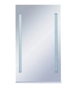 Discount Badkamerspiegel LED met schap 60x100 cm Spiegels