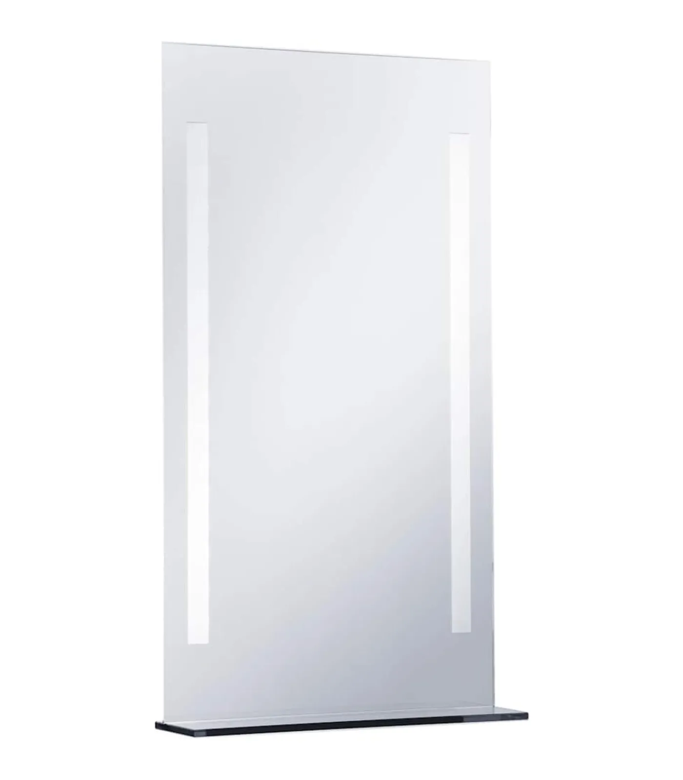 Discount Badkamerspiegel LED met schap 60x100 cm Spiegels