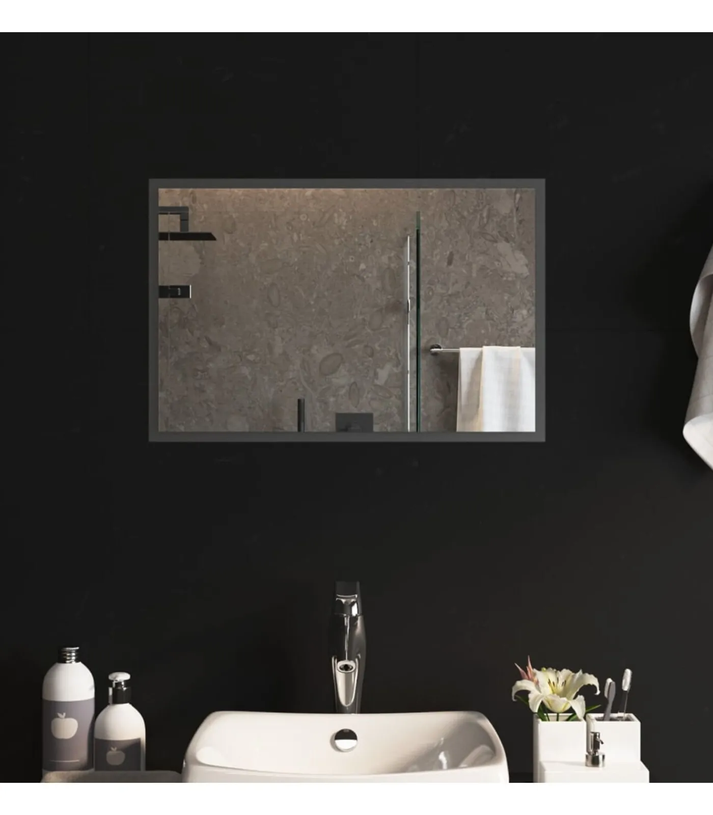 New Badkamerspiegel LED 40x60 cm Spiegels