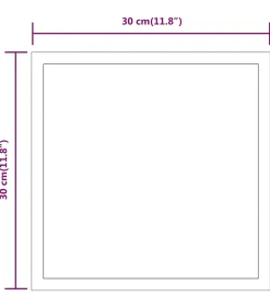 Clearance Badkamerspiegel LED 30x30 cm Spiegels