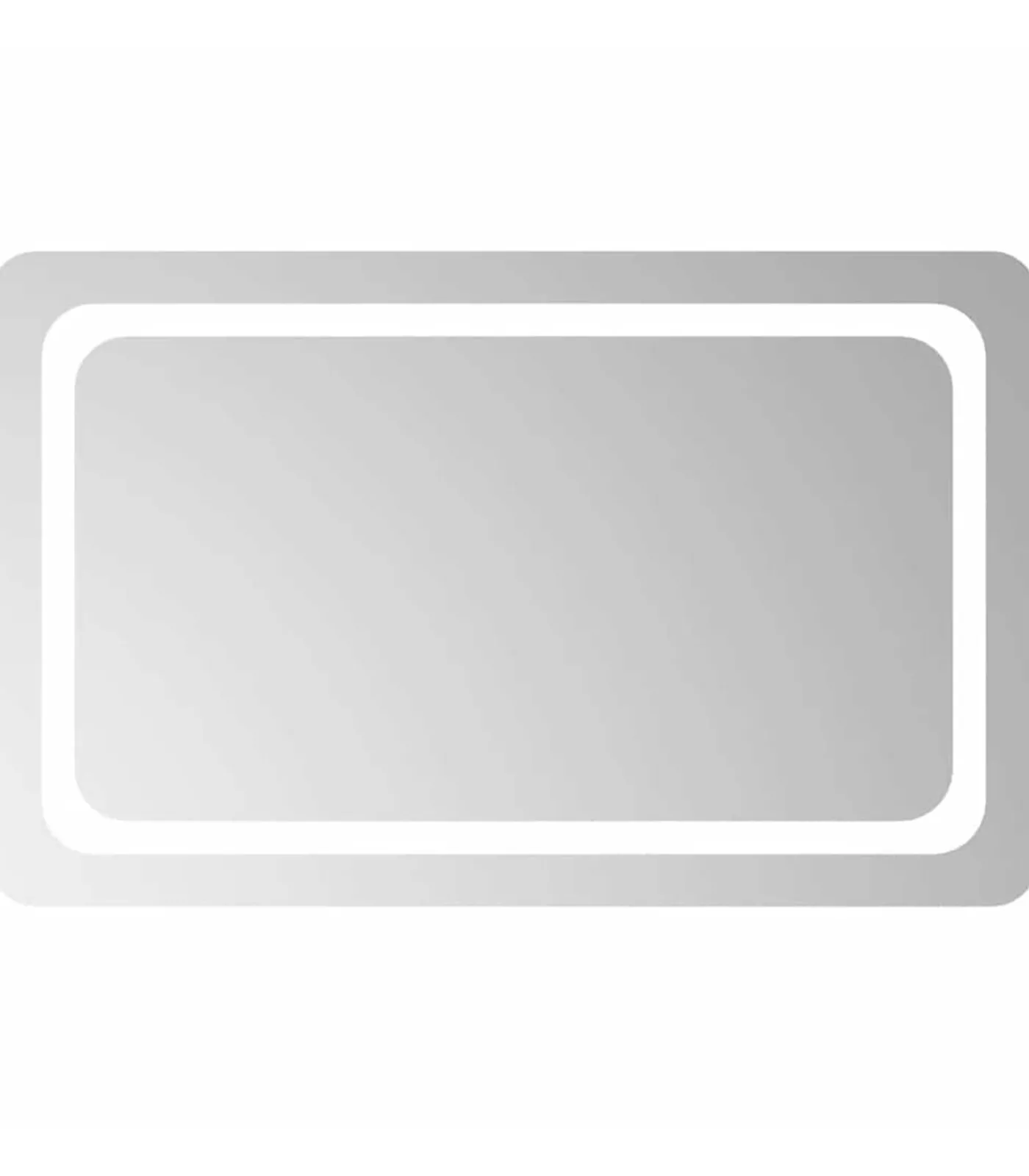 Outlet Badkamerspiegel LED 80x50 cm Spiegels