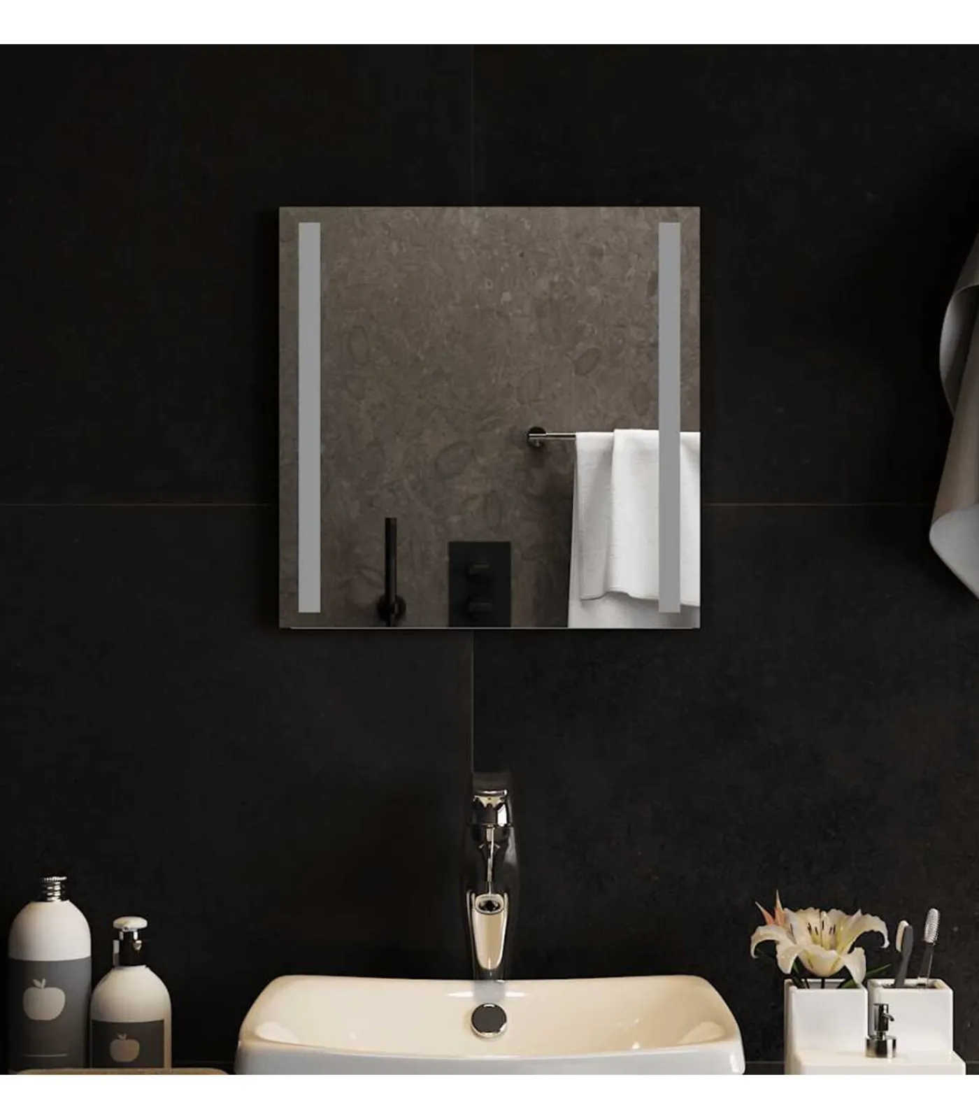 Best Badkamerspiegel LED 40x40 cm Spiegels