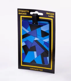 Outlet Bagagelabel - Blauwe mozaiek Reisaccessoires