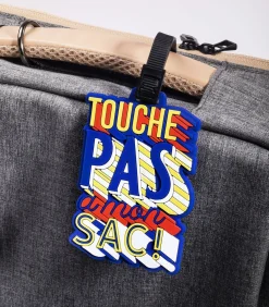 Hot Bagagelabel - Touche pas - Wit Reisaccessoires