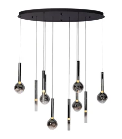 Clearance Bahia 10 - Hanglamp - Zwart Hanglampen