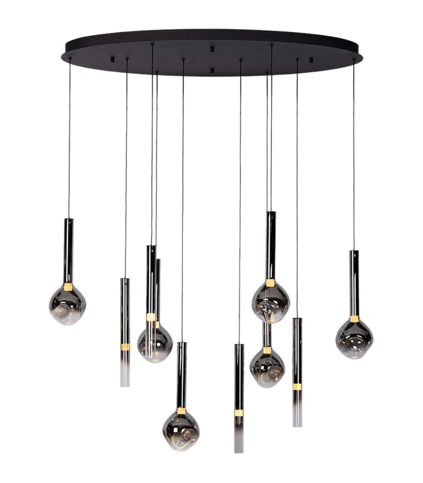 Clearance Bahia 10 - Hanglamp - Zwart Hanglampen