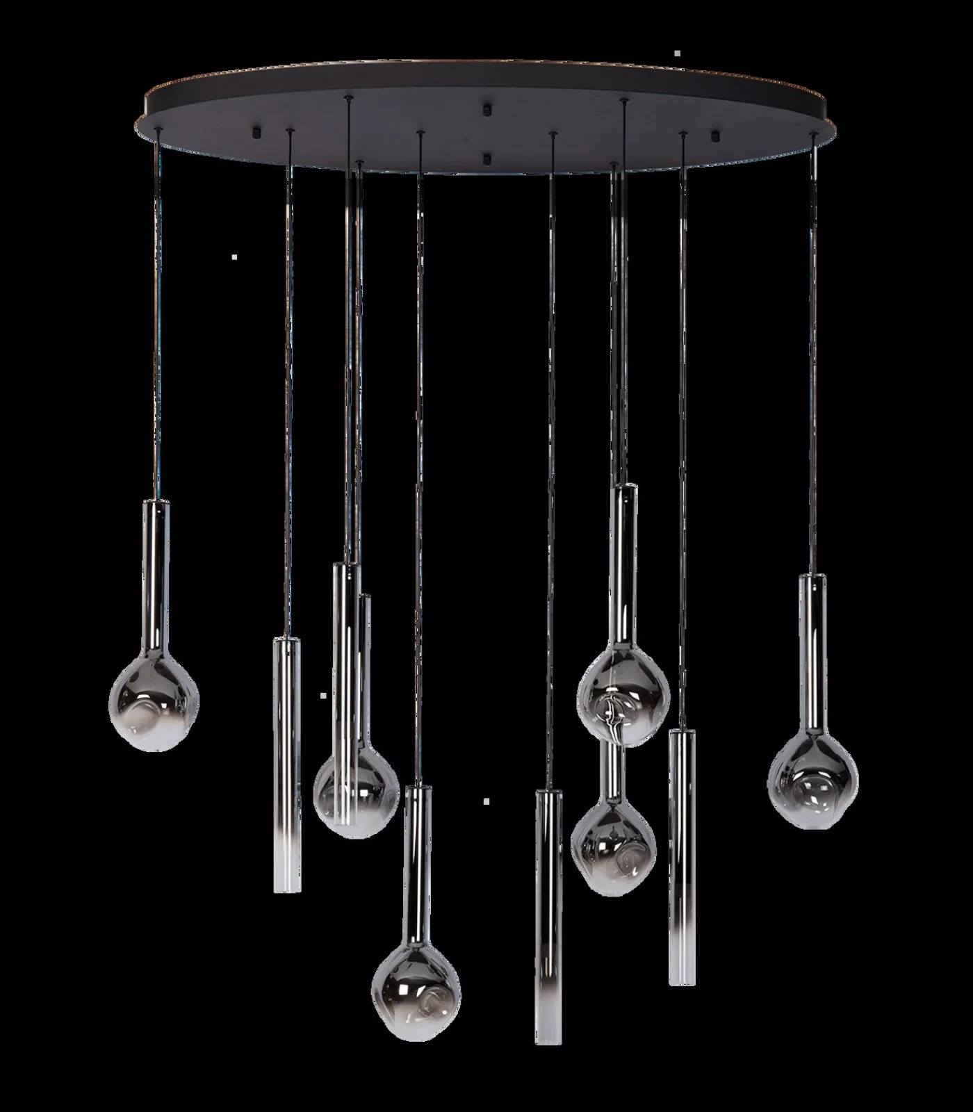 Clearance Bahia 10 - Hanglamp - Zwart Hanglampen