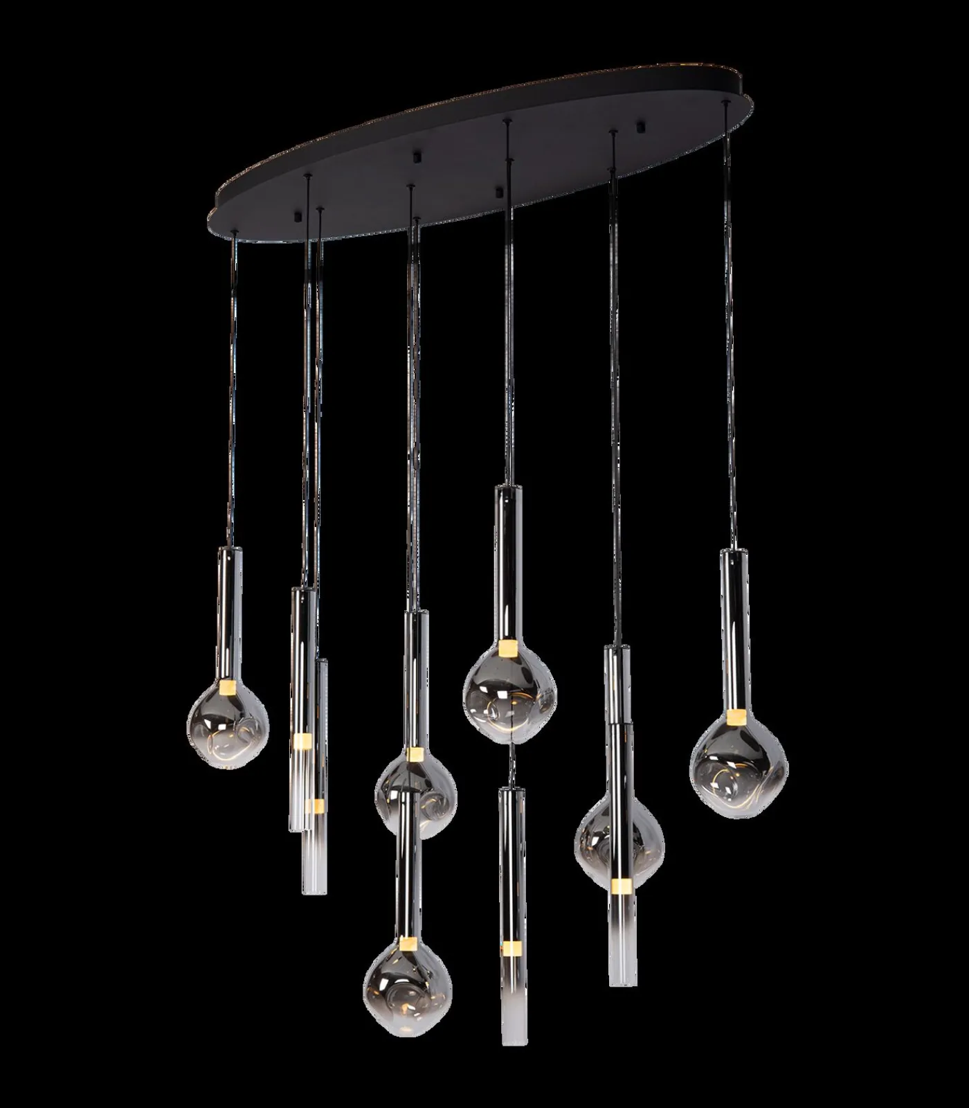 Clearance Bahia 10 - Hanglamp - Zwart Hanglampen