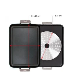 New Bakplaat Aire- 34 x 25 cm - standaard anti-aanbaklaag Bakken