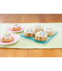 New Bakvorm Shortcake Basket Bundt Koper - 6 stuks Bakken