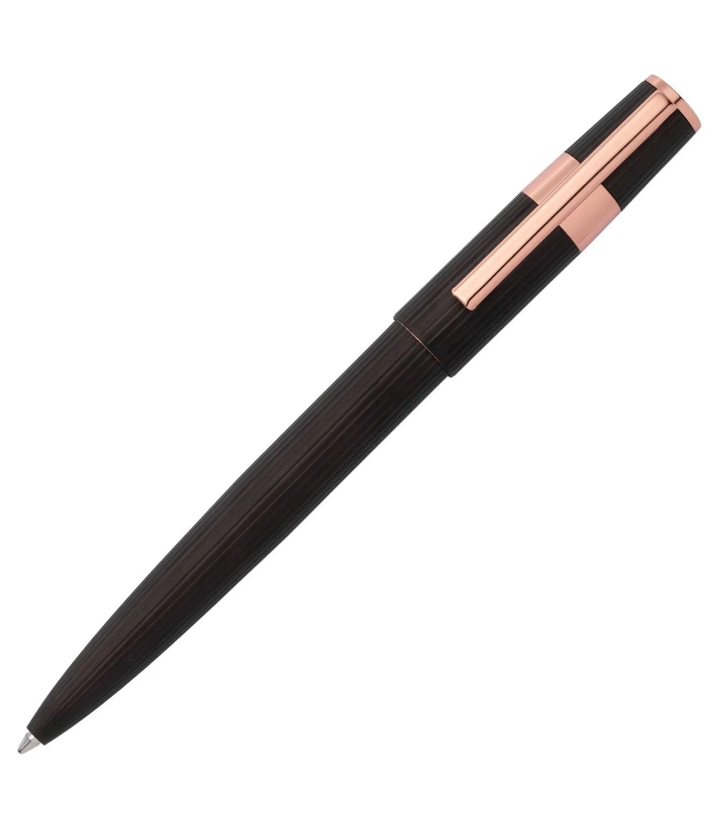 New Balpen Gear Pinstripe Black / Rosegold Pennen & Potloden