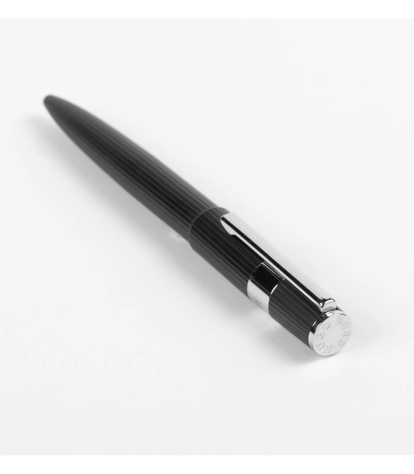 Outlet Balpen Gear Pinstripe Black / Chrome Pennen & Potloden