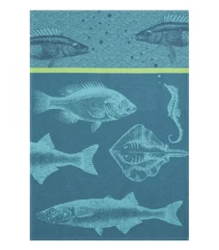 Best BANC DE POISSONS - Tafellinnen Theedoek Keuken- & Tafellinnen