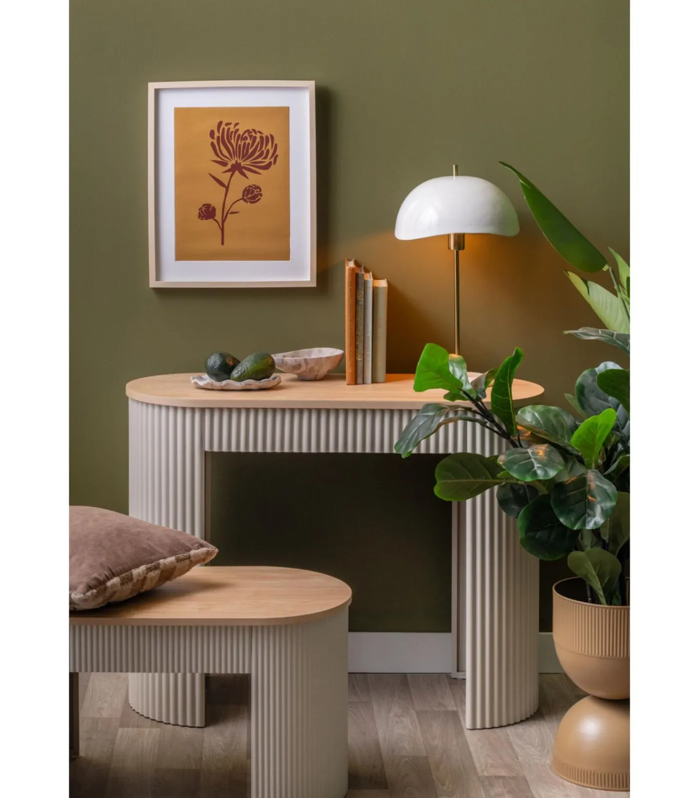 Online Bank Estriado - Grijs - 80x40x42cm Zetels