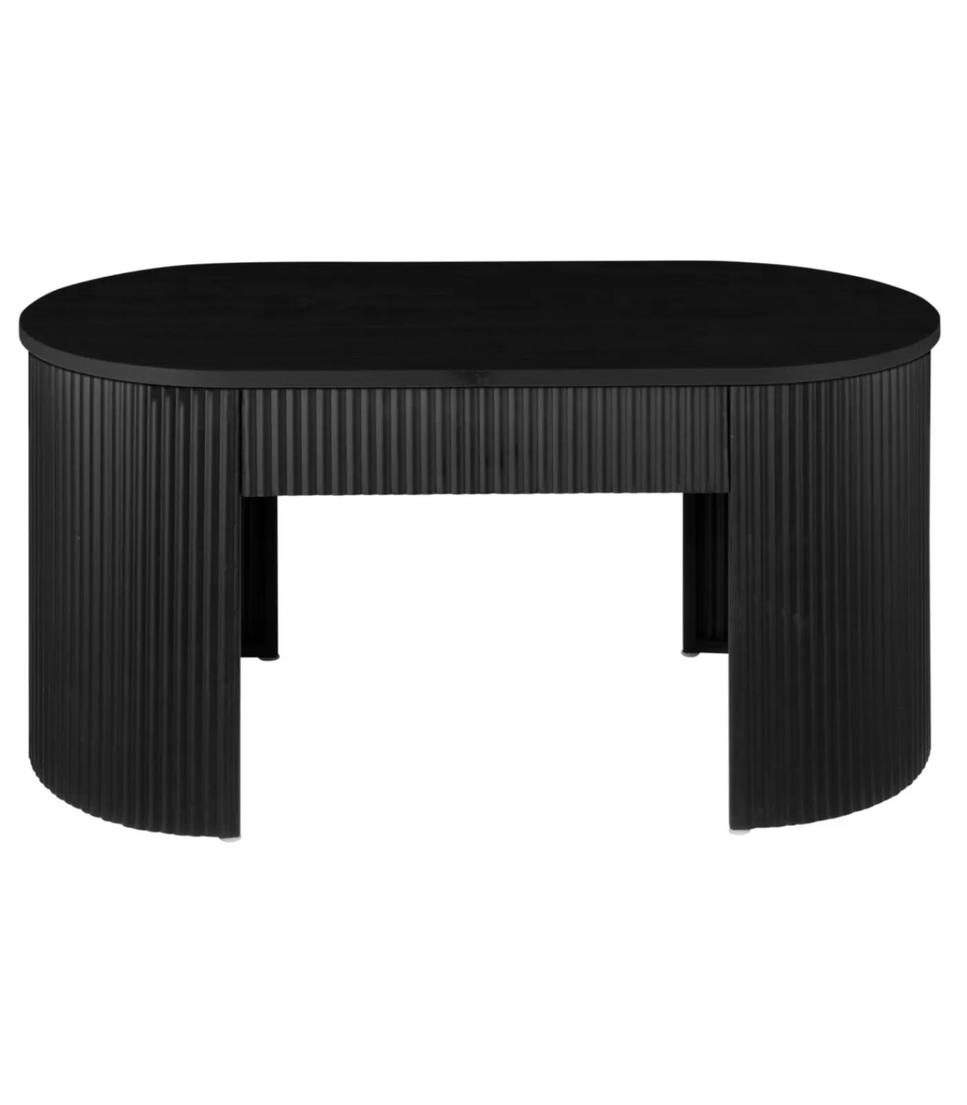 Online Bank Estriado - Zwart - 80x40x42cm Zetels