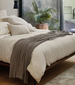 Online BARCELONA Hoeslaken. Jacquard Katoen Hoeslakens