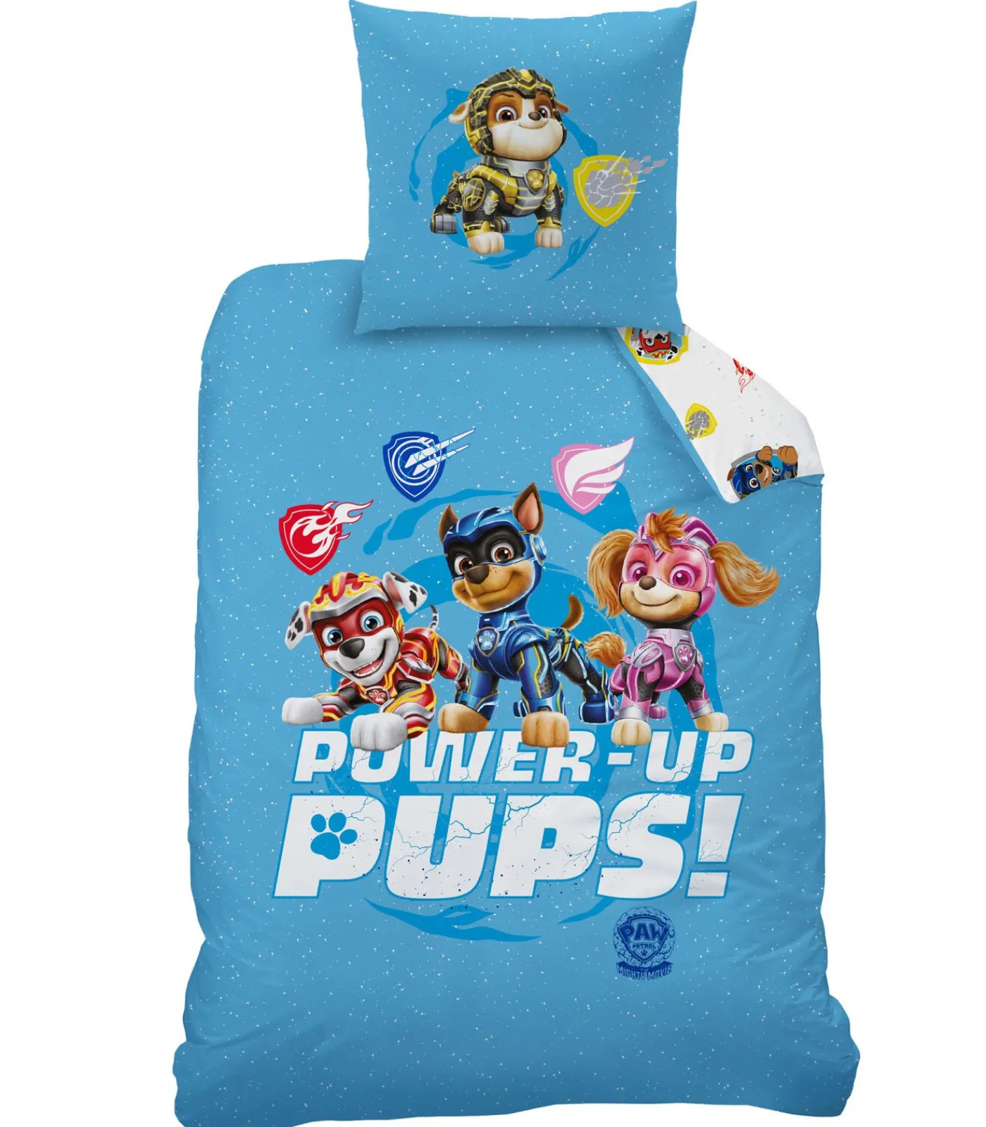 Clearance Beddengoedset met print van 100% katoen, POWER Dekbedovertrekken