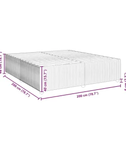 Bedframe fluweel blauw 200x200 cm Bedden