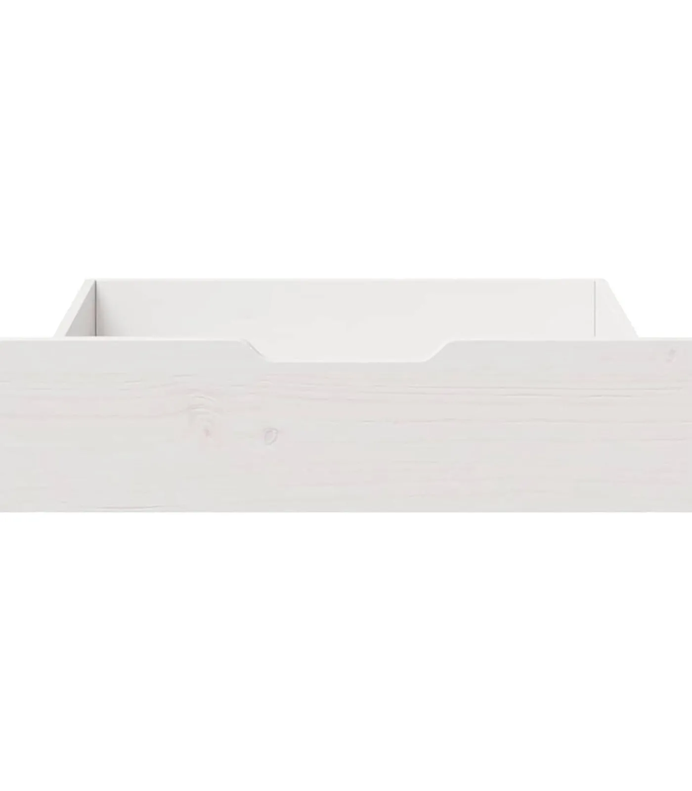 New Bedlades 2 st 65x55x17 cm massief grenenhout wit Organiseren