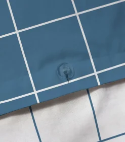 Best Bedrukt beddengoed set 100% katoen, CHECKS Dekbedovertrekken